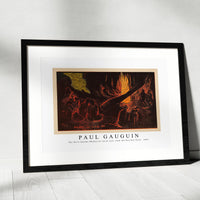 Paul Gauguin - The Devil Speaks (Mahna no varua ino), from the Noa Noa Suite 1894