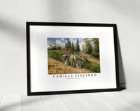 
              Camille Pissarro - The Harvest, Pontoise 1881
            