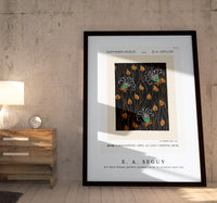 
              E.A.Seguy - Art Deco Flower pattern pochoir print in oriental style (2)
            