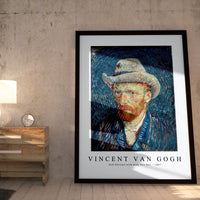 Vincent Van Gogh - Self-Portrait with Grey Felt Hat 1887