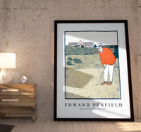
              Edward Penfield - Man playing Golf 1890-1907
            