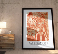 
              Paul Gauguin - Tahitian Idol–the Goddess Hina 1894-1895
            
