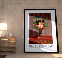 
              Henri Rousseau - Bouquet of Flowers (Bouquet de fleurs) 1909-1910
            
