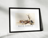 
              David roberts - Abyssinian slaves resting at Korti Nubia illustration-1796-1864
            