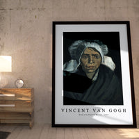 Vincent Van Gogh - Head of a Peasant Woman 1884