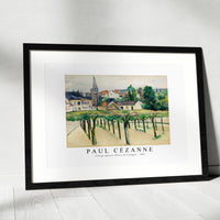 Paul Cezanne - Village Square (Place de village) 1881