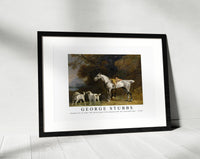 
              George Stubbs - Studies for or after The third Duke of Richmond with the Charleton Hun 1750s
            