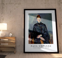 
              Paul Cezanne - Portrait de Madame Cézanne 1888-1890
            