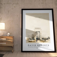 David Roberts - Great gateway leading to the Temple of Karnak Thebes-1796-1864