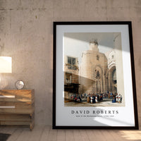 David Roberts - Gate of the Metwaleys (Bab Zuwayla) Cairo-1796-1864