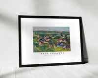 
              Paul Cezanne - Auvers, Panoramic View 1873-1875
            
