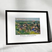 Paul Cezanne - Auvers, Panoramic View 1873-1875