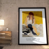 Pierre Bonnard - Woman Putting on Her Stockings (1893)