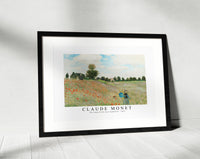 
              Claude Monet - The Poppy Field near Argenteuil 1873
            