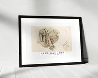 
              Paul gauguin - Seated Breton Woman 1886
            