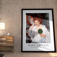 Mary Cassatt - Denise at Her Dressing Table 1908-1909