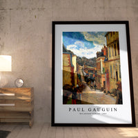 Paul gauguin - Rue Jouvenet in Rouen 1884
