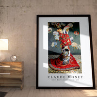 Claude Monet - Camille Monet In Japanese Costume 1876
