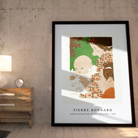 Pierre Bonnard - Andrée Terrasse with son Jean and brother (1893)