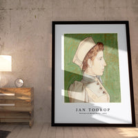 Jan Toorop - Portrait of Nurse Nelly (1894)