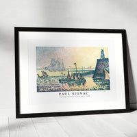 Paul Signac - Evening, The Jetty at Vlissingen (1898)