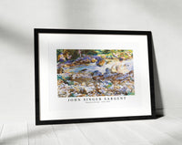 
              John Singer Sargent - Mountain Stream (ca. 1912–1914)
            