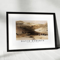 David roberts - Entrance to the tombs-1796-1864