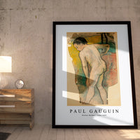 Paul Gauguin - Breton Bather 1886-1887