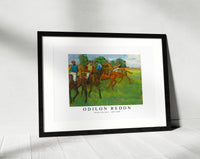 
              Odilon Redon - Before the Race 1887-1889
            