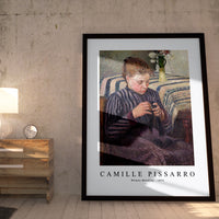 Camille Pissarro - Woman Mending 1895