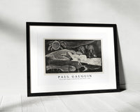 
              Paul Gauguin - Te po (The Night), from the Noa Noa Suite 1921
            