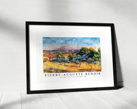 
              Pierre Auguste Renoir - Montagne Sainte-Victoire (Paysage) 1889
            