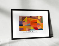 
              Paul Klee - Heitere Gebirgslandschaft (Joyful Mountain Landscape) 1929
            