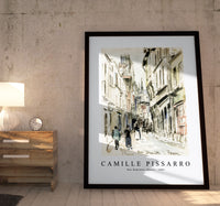 
              Camille Pissarro - Rue Damiette, Rouen 1884
            