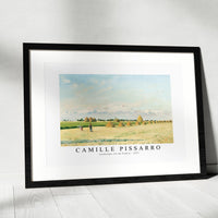 Camille Pissarro - Landscape, Ile-de-France 1873