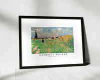 
              Georges Seurat - A Summer Landscape 1883
            