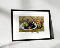 
              Paul Cezanne - Plate with Fruit and Pot of Preserves (Assiette avec fruits et pot de conserves) 1880-1881
            