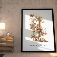 Johan Teyler - Vase with a floral garland