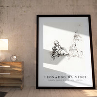 Leonardo Da Vinci - Studies for the Christ Child with a Lamb 1503-1506