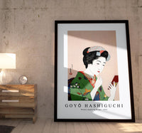 
              Goyo Hashiguchi - Woman Applying Rouge 1920
            