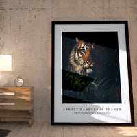 abbott handerson thayer - Tiger's Head painting in high resolution