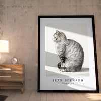 Jean Bernard - Sitting cat (1815)