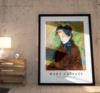 
              Mary Cassatt - Susan in a Straw Bonnet 1883
            