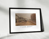 
              Claude Monet - Boulevard Héloise, Argenteuil 1872
            
