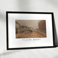 Claude Monet - Boulevard Héloise, Argenteuil 1872