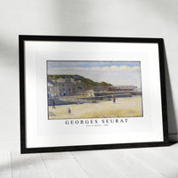 Georges Seurat - Port-en-Bessin 1888