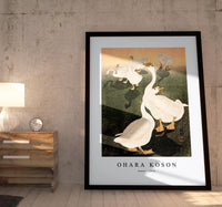 
              Ohara Koson - Geese (1926)
            