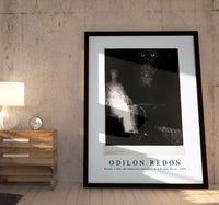 
              Odilon Redon - Below, I Saw the Vaporous Contours of a Human Form 1896
            