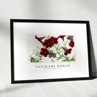 Tanigami Konan - Matricaria & salpiglossis flower