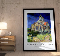 
              Vincent Van Gogh - The Church at Auvers 1890
            